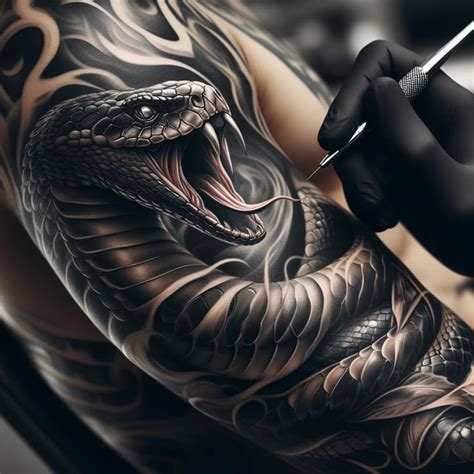 Tattoo Design Snake Tattoo Design Arm Tattoos For Guys Realistic Tattoo Sleeve