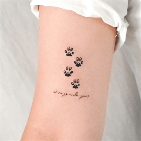 Paw Print Tattoo Designs