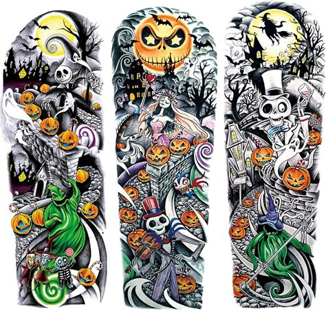 Tattoo Jack Skellington Und Sally Temporary Tattoos Nightmare Before Christmas 75 Assorted Jack Tattoo Jack Skellington Und Sally Temporary Tattoos Nightmare Before Christmas 75 Assorted Jack