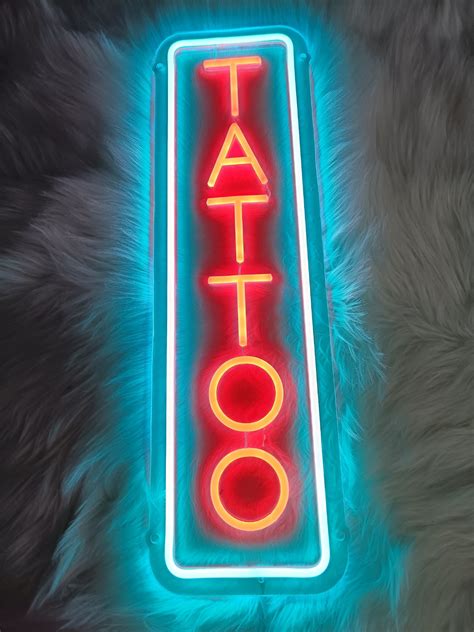Tattoo Machine Neon Sign Led Light For Ink Enthusiasts Tattoo Machine Neon Sign Led Light For Ink Enthusiasts