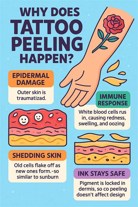 Tattoo Peeling And Skin Care Complete Guide For Healthy Healing