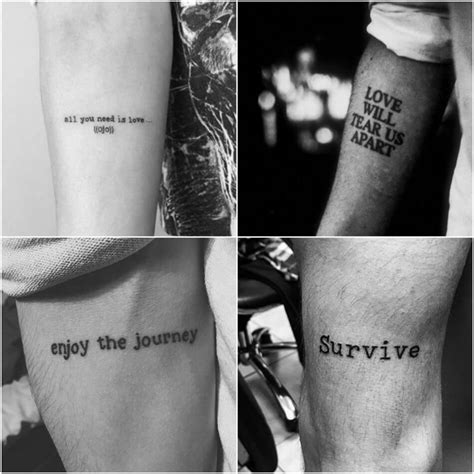 Tattoo Quotes For Men Short Amp Meaningful Quote Tattoos For Guys Tattoo Quotes For Men Short Amp Meaningful Quote Tattoos For Guys