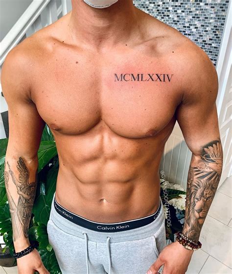 Tattoo Shop Amp Piercings On Instagram Amp Quot Roman Numerals On Chest Lower Sleeve Are Healed Tattoo Shop Amp Piercings On Instagram Amp Quot Roman Numerals On Chest Lower Sleeve Are Healed