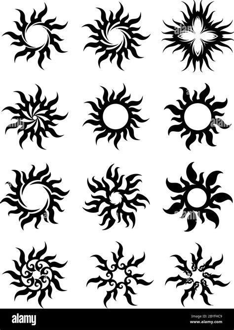 Tattoo Sun Flame Tribal Design Vector Art Stock Vector Image Art Alamy Tattoo Sun Flame Tribal Design Vector Art Stock Vector Image Art Alamy