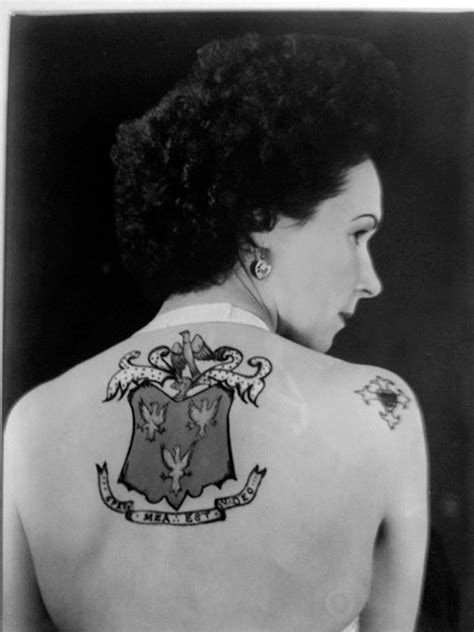 Tattoos In More Books And Films Dog Art At William Secord The New York Times