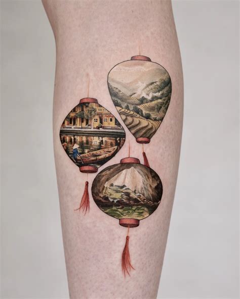 Lantern Tattoos Designs