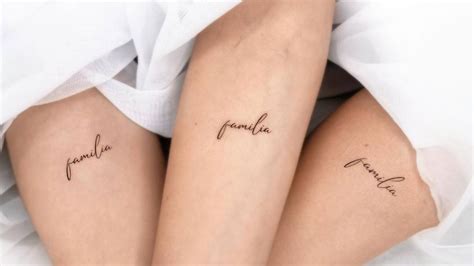 Tatuaje Familia