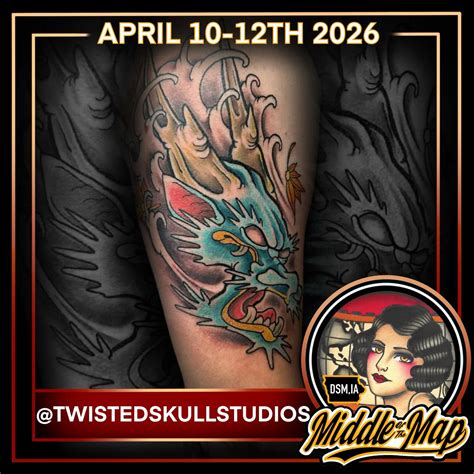 Teddigarsontattoos Will Be Tattooing At The 6Th Annual Middle Of The Map Tattoo Convention April 10 12Th 2026 Tattoo Tattooartist Desmoines Desmoinestattoo Iowa Iowatattoo Iowatattooartist Tattooconvention Iowatattooconvention Middleofthemap