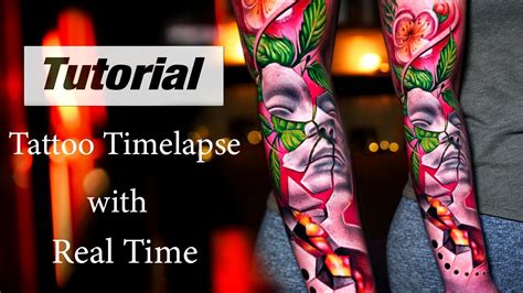 The Art Of Contrast Tattoo Timelapse With Real Time Youtube The Art Of Contrast Tattoo Timelapse With Real Time Youtube