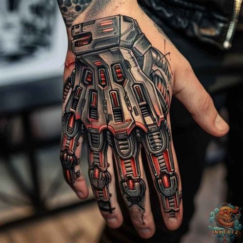 The Art Of Ink And Iron Exploring The Evolution Of Robot Hand Tattoos 69 Designs Inktat2 Com