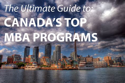 The Best Mba Programs In Canada Touch Mba The Best Mba Programs In Canada Touch Mba