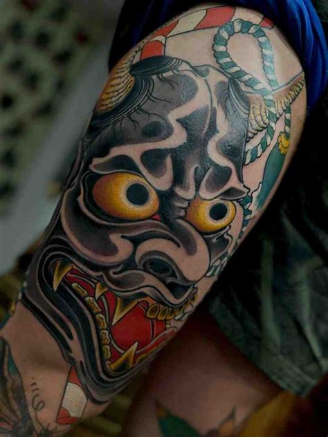 The Meaning Behind Japanese Tattoo Masks Explained 5Key The Meaning Behind Japanese Tattoo Masks Explained 5Key