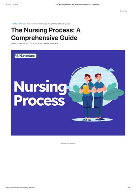 The Nursing Process A Comprehensive Guide Nurseslabs The Nursing Process A Comprehensive Guide Nurseslabs