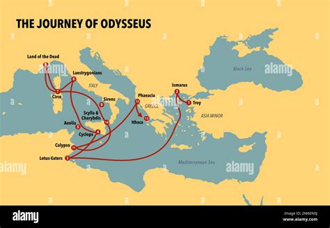 The Odysseus Journey See The True Map The Odysseus Journey See The True Map