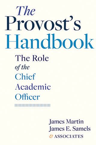 The Provost S Handbook Hopkins Press