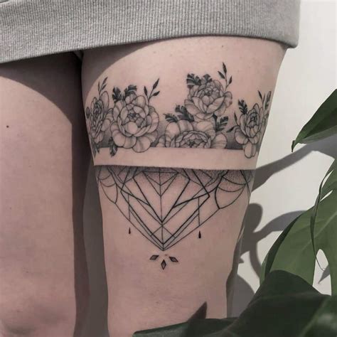 Thigh Bands Tattoo