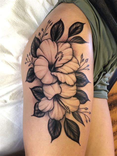 Thigh Flower Tattoo Ideas Thigh Flower Tattoo Ideas
