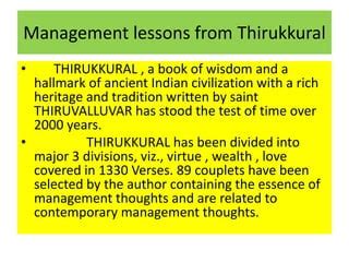 Thirukkural Pptx Thirukkural Pptx
