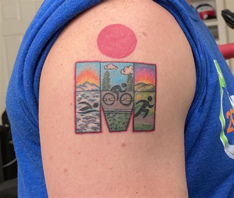 This Ironman Tattoo That I Got I Designed It R Triathlon This Ironman Tattoo That I Got I Designed It R Triathlon