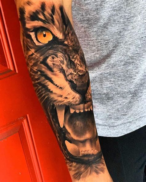 Tiger Forearm Tattoo Designs At Sebastian Moses Blog