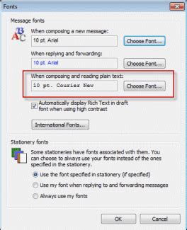 To Change The Font On Incoming Messages Slipstick Systems To Change The Font On Incoming Messages Slipstick Systems