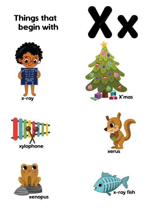 Toddler Words That Start With X At Netlilahblog Blog