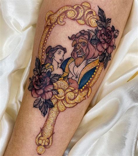 Top 100 Best Beauty And The Beast Tattoos 2022 Inspiration Guide Artofit