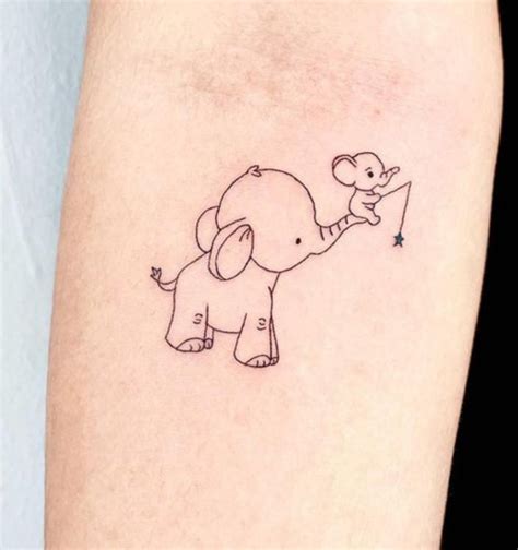 Top 5 Small And Simple Elephant Tattoos Noon Line Art Top 5 Small And Simple Elephant Tattoos Noon Line Art