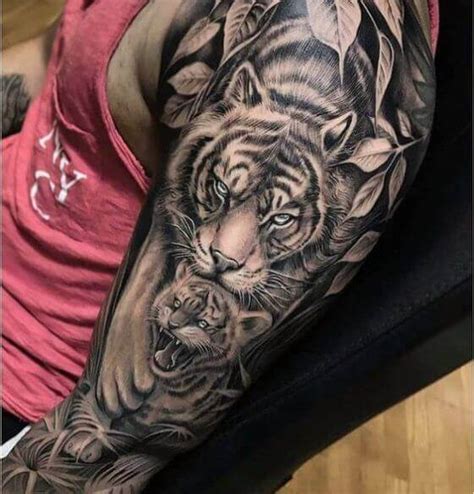 Top 65 Tiger Tattoo Sleeve Designs Trendingtattoo On Tumblr