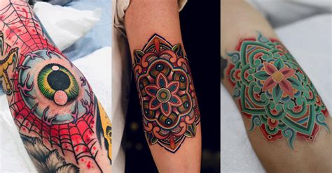 5 Trad Elbow Tattoo Ideas