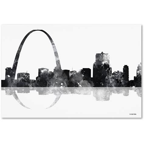 Trademark Fine Art Amp Quot Gateway Arch St Louis Mo Skyline Bg 1 Amp Quot Canvas Art By Marlene Watson Trademark Fine Art Amp Quot Gateway Arch St Louis Mo Skyline Bg 1 Amp Quot Canvas Art By Marlene Watson