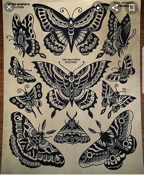 Traditional Butterfly Tattoos Symbols Of Transformation