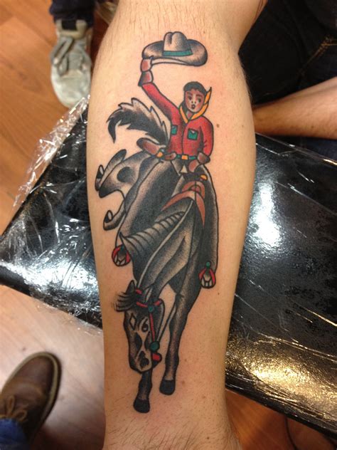 Traditional Cowboy Tattoo Designs