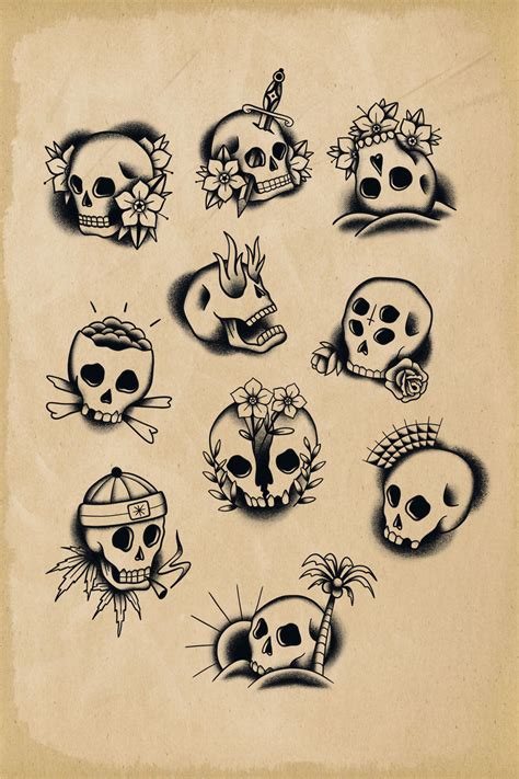 Traditional Skull Tattoos Designs Traditional Skull Tattoos Designs