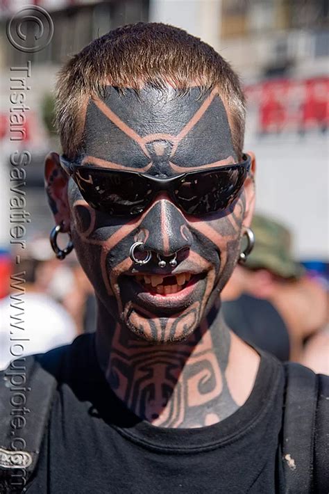 Tribal Full Face Tattoo Designs For Guys Truetattoos Tribal Full Face Tattoo Designs For Guys Truetattoos