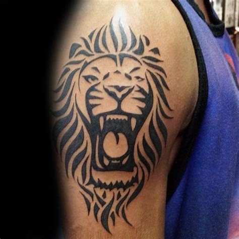 Tribal Lion Tattoo Designs For Men Tribal Lion Tattoo Designs For Men