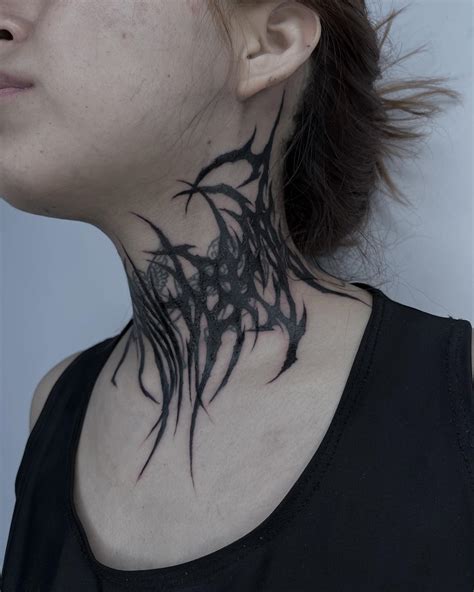 Tribal Neck Neotribal Necktattoo Tattoo Tttism Darklettering Tribal Neck Neotribal Necktattoo Tattoo Tttism Darklettering