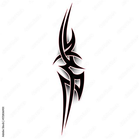 Tribal Tattoo Vector Design Template Sleeve Art Black Pattern Arm Simple Logo Designer Isolated Abstract Element For Arm Leg Shoulder Men And Women On White Background Tribal Tattoo Vector Design Template Sleeve Art Black Pattern Arm Simple Logo Designer Isolated Abstract Element For Arm Leg Shoulder Men And Women On White Background