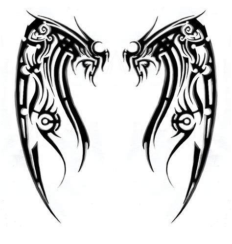 Tribal Wing Tattoo Design Bold Symmetrical Art For Body Ink 2013487 Clipart Library Tribal Wing Tattoo Design Bold Symmetrical Art For Body Ink 2013487 Clipart Library