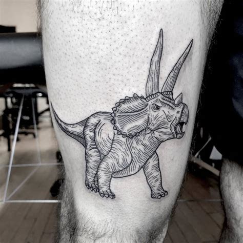 Triceratops Tattoo Done Harpoonandhighwater A Few Months Ago Triceratops Triceratopstattoo Tattoo Tattooidea Dinosaur Dinosaurtattoo Perth Perthtattoo Brisbane Brisbanetattoo Australiatattoo Neotrad Neotradtattoo