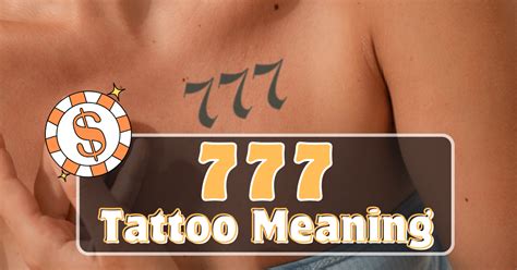 Triple 7 Tattoo Meaning More Than Just A Lucky Charm