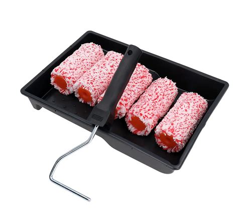 Ultima Micropoly Painting Decorating Roller Set Tray 5 X 4 Amp Quot 100Mm Sleeves Ultima Micropoly Painting Decorating Roller Set Tray 5 X 4 Amp Quot 100Mm Sleeves