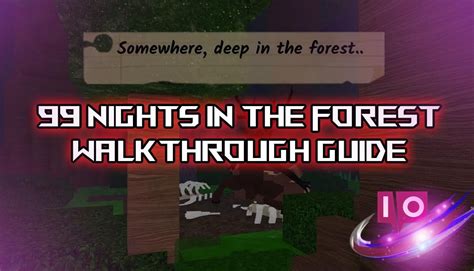 Ultimate Guide To Roblox 99 Nights In The Forest Item Level Gaming Ultimate Guide To Roblox 99 Nights In The Forest Item Level Gaming