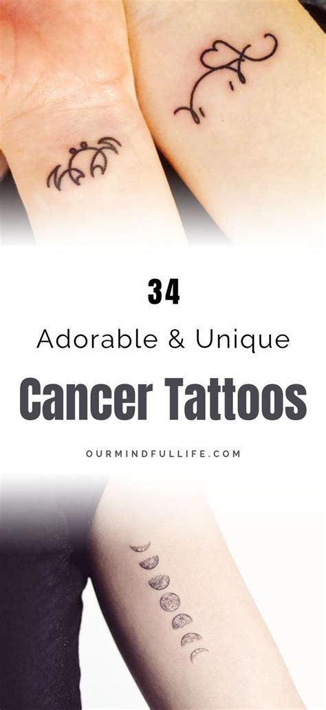 Unique Cancer Zodiac Tattoos Unique Cancer Zodiac Tattoos