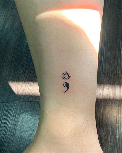 5 Unique Semicolon Tattoos