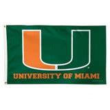 University Of Miami Flag Ncaa Flag University Of Miami Flag Ncaa Flag