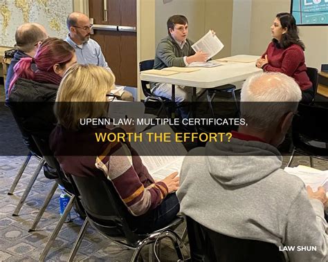 Upenn Law Multiple Certificates Worth The Effort Lawshun Upenn Law Multiple Certificates Worth The Effort Lawshun