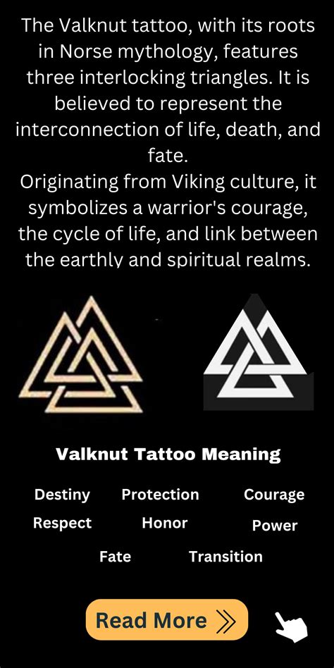 Valknut Tattoo Symbol Meaning Norse Mythology Full Guide Fabbon Valknut Tattoo Symbol Meaning Norse Mythology Full Guide Fabbon