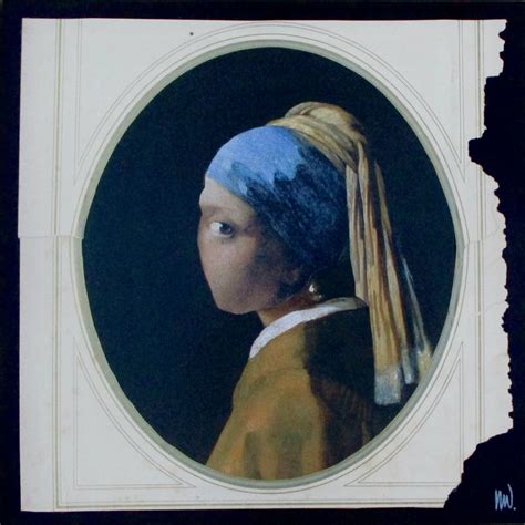 Vermeer Vermeer By Marian Williams 2021 Other Media Acrylic Collage On Canvas Singulart Vermeer Vermeer By Marian Williams 2021 Other Media Acrylic Collage On Canvas Singulart