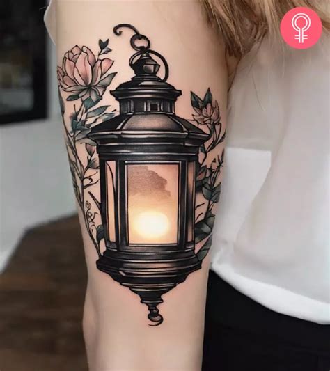 Victorian Lantern Tattoo Designs
